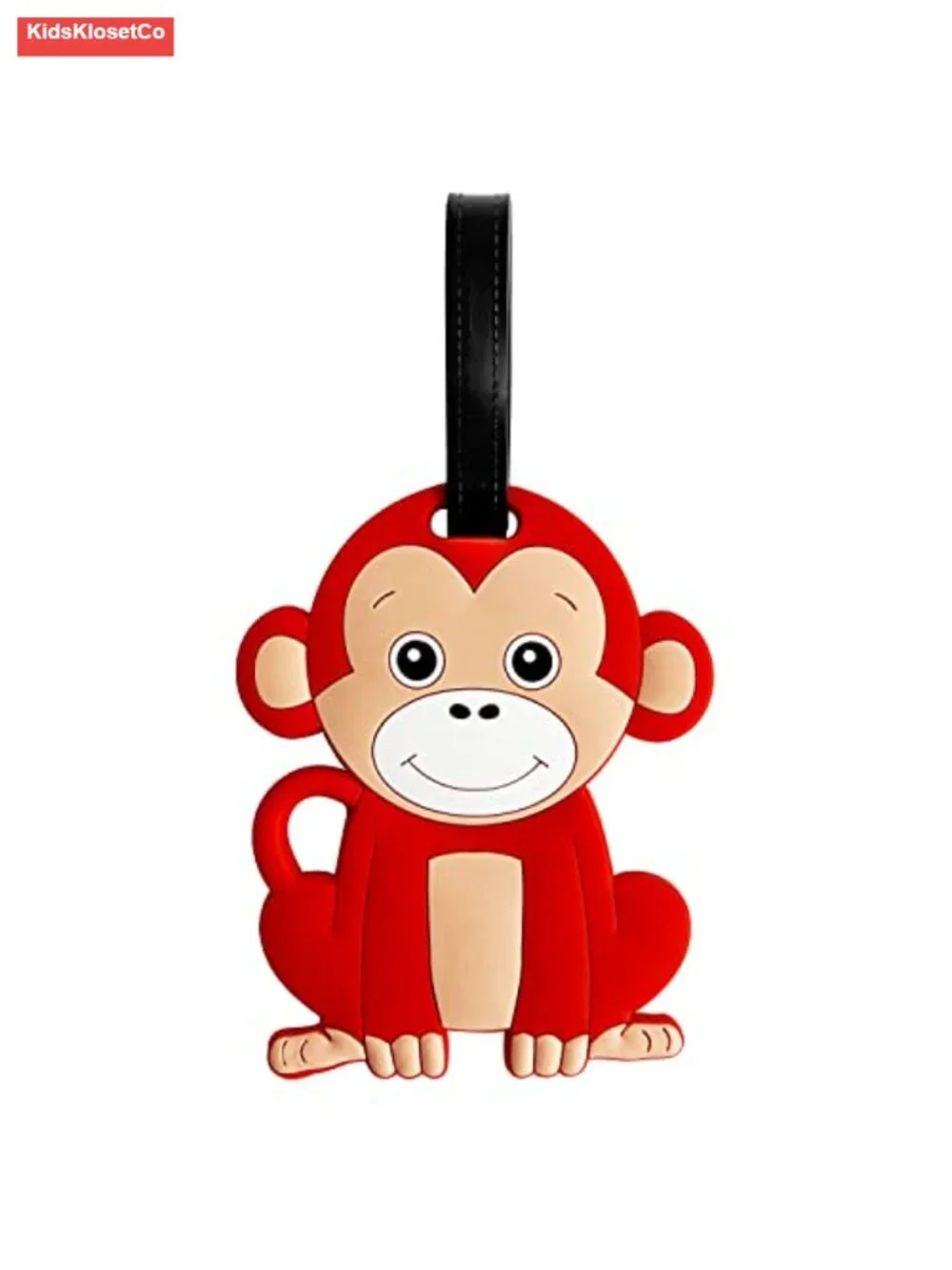 Cute Silicone Luggage Tags with Name Card 2-Pack Travel Accessories
